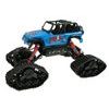 Auto na dálkové ovládání 4x4 s výměnnými koly Super Climber 1:18 modré