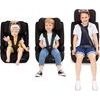 Autosedačka Kinderkraft SAFETY FIX 2023 i-SIZE 9-36kg šedá