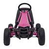 Dětská šlapací motokára s nafukovacími koly Air PerHour - růžová