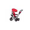 Ecotoys dětská tříkolka s otočným sedadlem Trike 2v1 červená