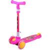 Dětská koloběžka Crazy Scooter se svítícími koly - růžová