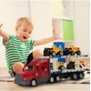 Nákladní autíčko se stavebními stroji na dálkové ovládání Truck Transport