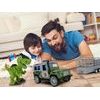 Terénní auto s dinosaurem, světly a zvuky Dino Car 1:20
