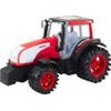 Velký zemědělský traktor červený 35cm