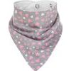 Kojenecký šátek na krk bryndáček Akuku Srdíčka