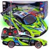 Autíčko na dálkové ovládání s LED podsvícením Speed Racing 1:12 - zelené