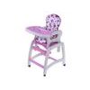 Ecotoys jídelní židlička 3v1 fialová