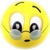Míček pěnový smajlík - mix druhů