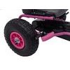 Dětská šlapací motokára s nafukovacími koly Air PerHour - růžová