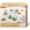 Kameny s příběhem se samolepkami - Tři prasátka - kreativní sada