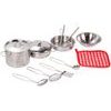 Sada dětského kovového nádobí 12 součástí Mini Kitchen Set