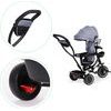 Ecotoys dětská tříkolka s otočným sedadlem Trike 2v1 šedá