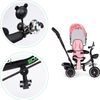 Ecotoys dětská tříkolka s otočným sedadlem Trike 2v1 růžová