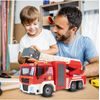 Šroubovací požární auto v kufříku se světly a zvuky Fire Truck