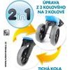 Odrážedlo FUNNY WHEELS Rider Sport modré 2v1