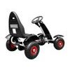 Dětská šlapací motokára s nafukovacími koly Formule 618 černá
