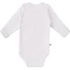 EEVI Kojenecké body s dlouhým rukávem Newborn bílá 56 (0-3m)