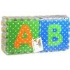 Pěnové puzzle s barevnými čísly a abecedou
