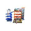 Majlo Toys parkovací garáž s výtahem a helikoptérou + 4 autíčka