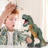 Interaktivní dinosaurus se světlem a zvuky T-Rex zelený