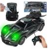 Autíčko na dálkové ovládání s kouřovým efektem Speed X 1:20 černé