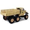 Nákladní auto 6x6 na dálkové ovládání Army Truck hnědé 1:18