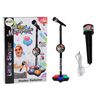 Dětský mikrofon se stojanem Kids Star růžový