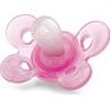 Chicco Physio silikon Comfort růžová Girl 1 ks