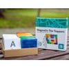 Learn & grow toys Magnetické doplňkové dlaždice ABECEDA VELKÁ PÍSMENA(40kusů)