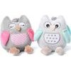 BabyOno Plyšová hračka s chrastítkem Owl Sofia small