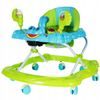 Dětské vzdělávací chodítko Laugh Walker zelené
