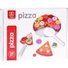 Sada DŘEVĚNÉ PIZZY na krájení SE SUCHÝM ZIPEM a příslušenstvím 27 ks