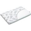 Polštář do postýlky Memory bílý