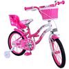 Dětské kolo Volare Lovely růžovo-bílé 16"