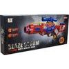 ROZBALENO Velký dětský samopal Blaze Storm RED s pěnovými náboji