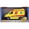 Auto ambulance na baterie se zvukem, se světlem