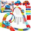 Elastická dráha s autíčkem na baterie 192 dílků Changeable Tracks