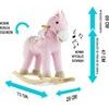 Houpací koník s melodií Milly Mally Pony růžový