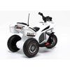 Dětská elektrická tříkolka Future Police bílá