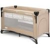 Dětská cestovní postýlka CARETERO ESTI se stahovací bočnicí brown