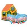 Ecotoys dětský stan Farma se suchým bazénem