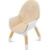 Jídelní židlička TUVA BEIGE