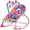 Dojčenské ležadlo 3v1 s vibráciami Baby Rocker ružové