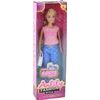 Dětská panenka Anlily s blond vlasy