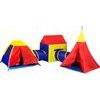 Ecotoys dětský stan 5v1 se 2 tunely