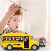 Dětský autobus se světlem a zvuky School Bus 1:20