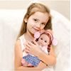 Dětská panenka s culíky Cute Doll 36 cm