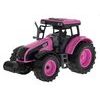 Dětský interaktivní traktor Pink Farmer