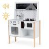 Ecotoys dětská dřevěná kuchyňka se zvuky a LED efekty House Kitchen