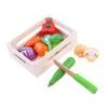 Majlo Toys dřevěná zelenina v bedýnce Vegetable Box